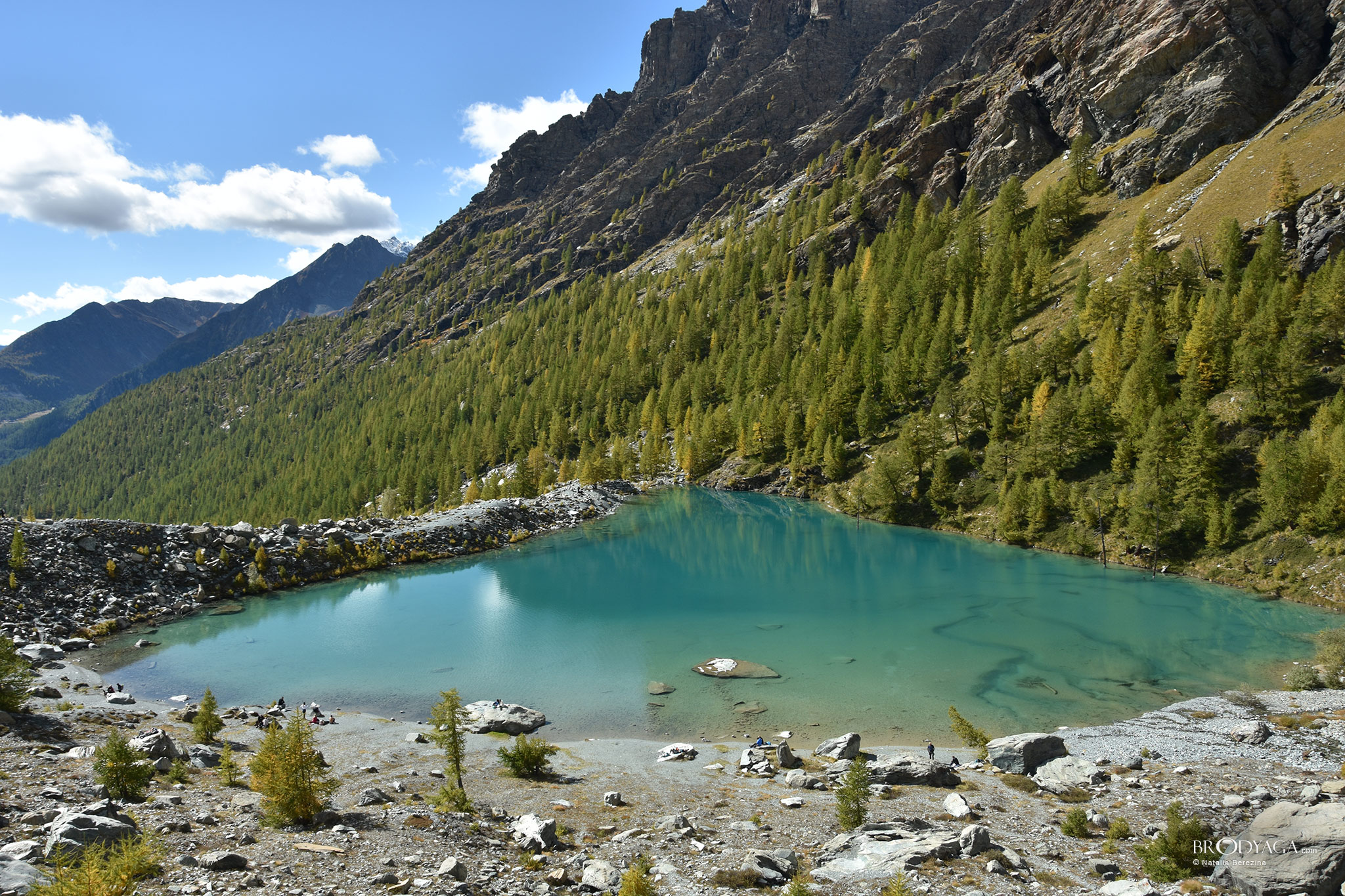 Lago Blu, Saint Jacques